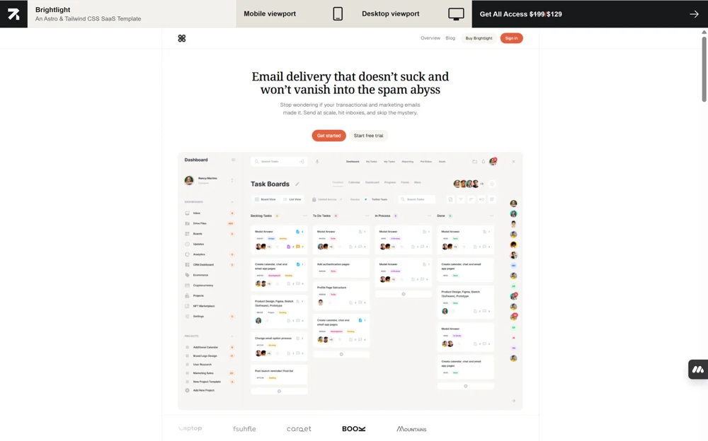 Brightlight UI Kit